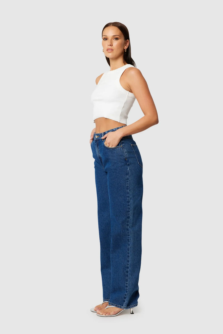 Abrand Carrie Jean - Bella - Mid Blue