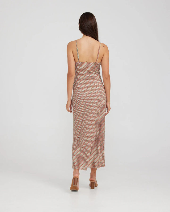 Charlie Holiday Lulu Maxi Dress- Retro Stripe