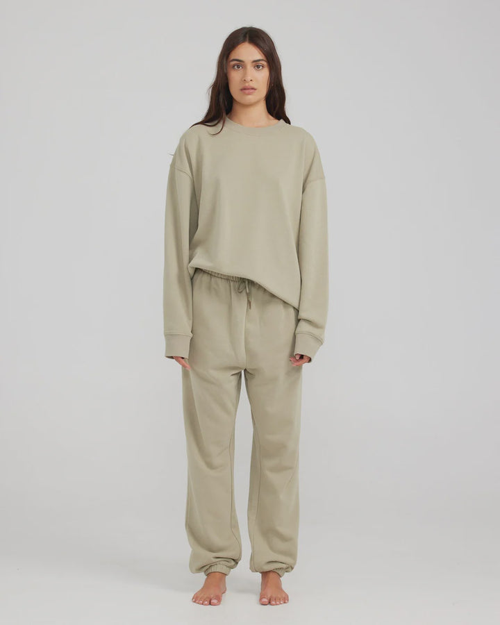 Charlie Holiday Everyday Sweatshirt- Sage