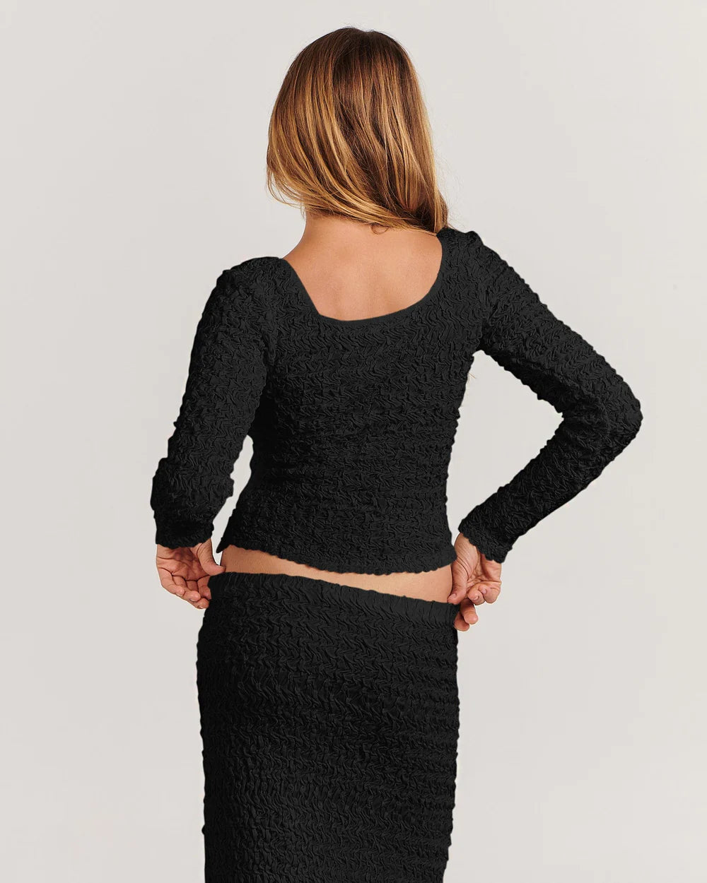 Charlie Holiday Gabby Top - Black