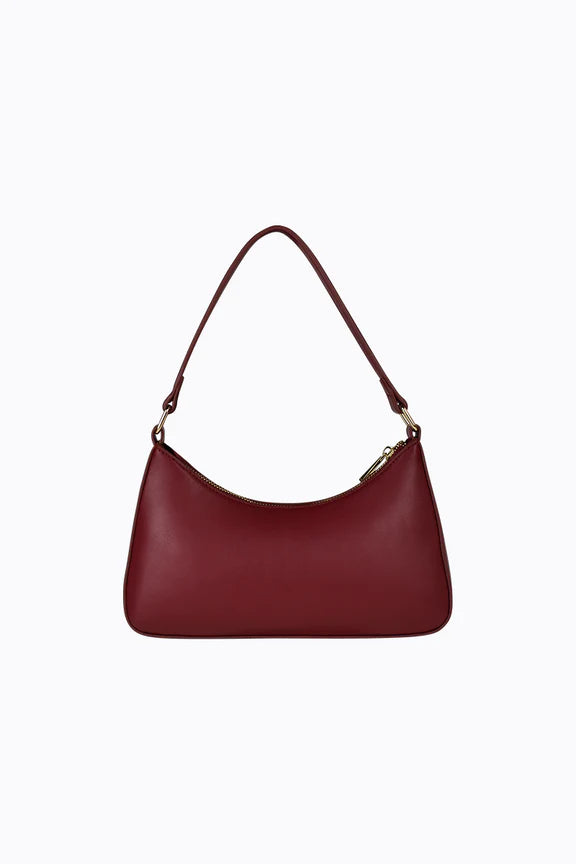 Peta + Jain Josee Shoulder Bag - Cherry Smooth/Gold