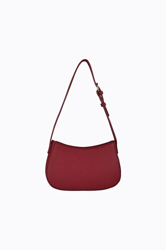 Peta + Jain Mood Shoulder Bag - Cherry Pebble/Gold