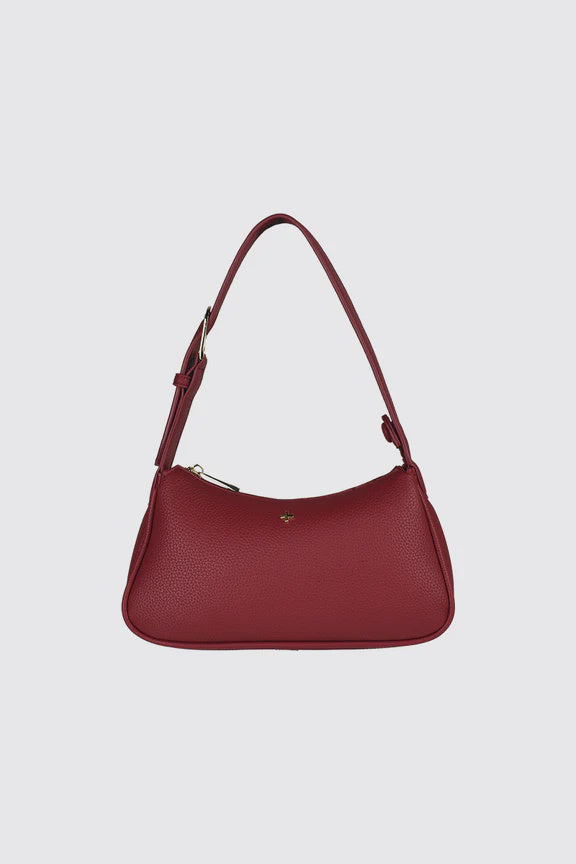 Peta + Jain Gabi Small Shoulder Bag - Cherry Pebble Gold