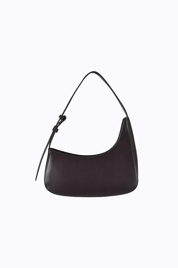 Peta + Jain Gala Assymetrical Shoulder Bag - Choc PU Gold