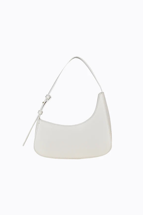 Peta + Jain Gala Asymmetrical Shoulder Bag - Cream PU Gold