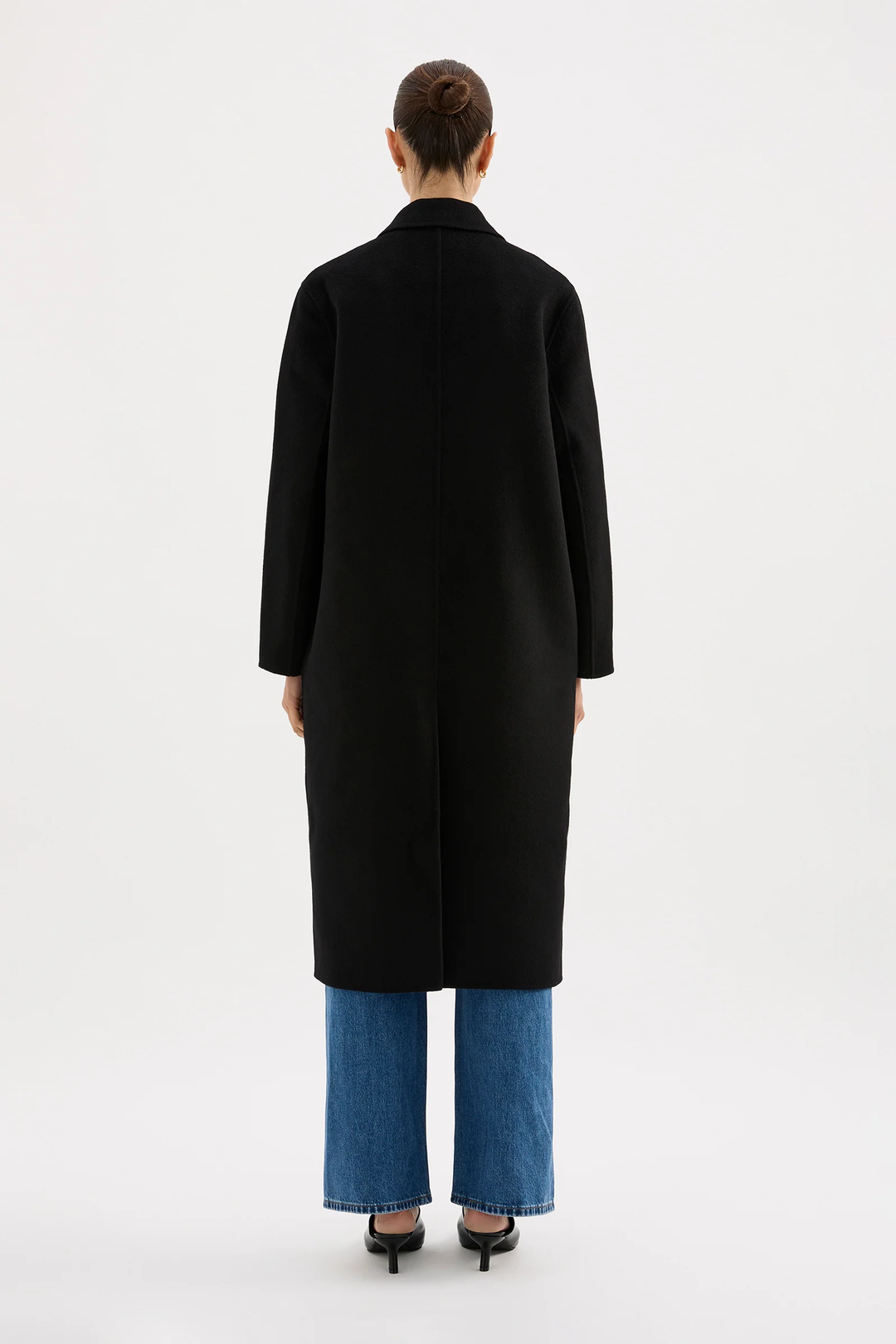 Nude Lucy Riley Wool Coat - Black
