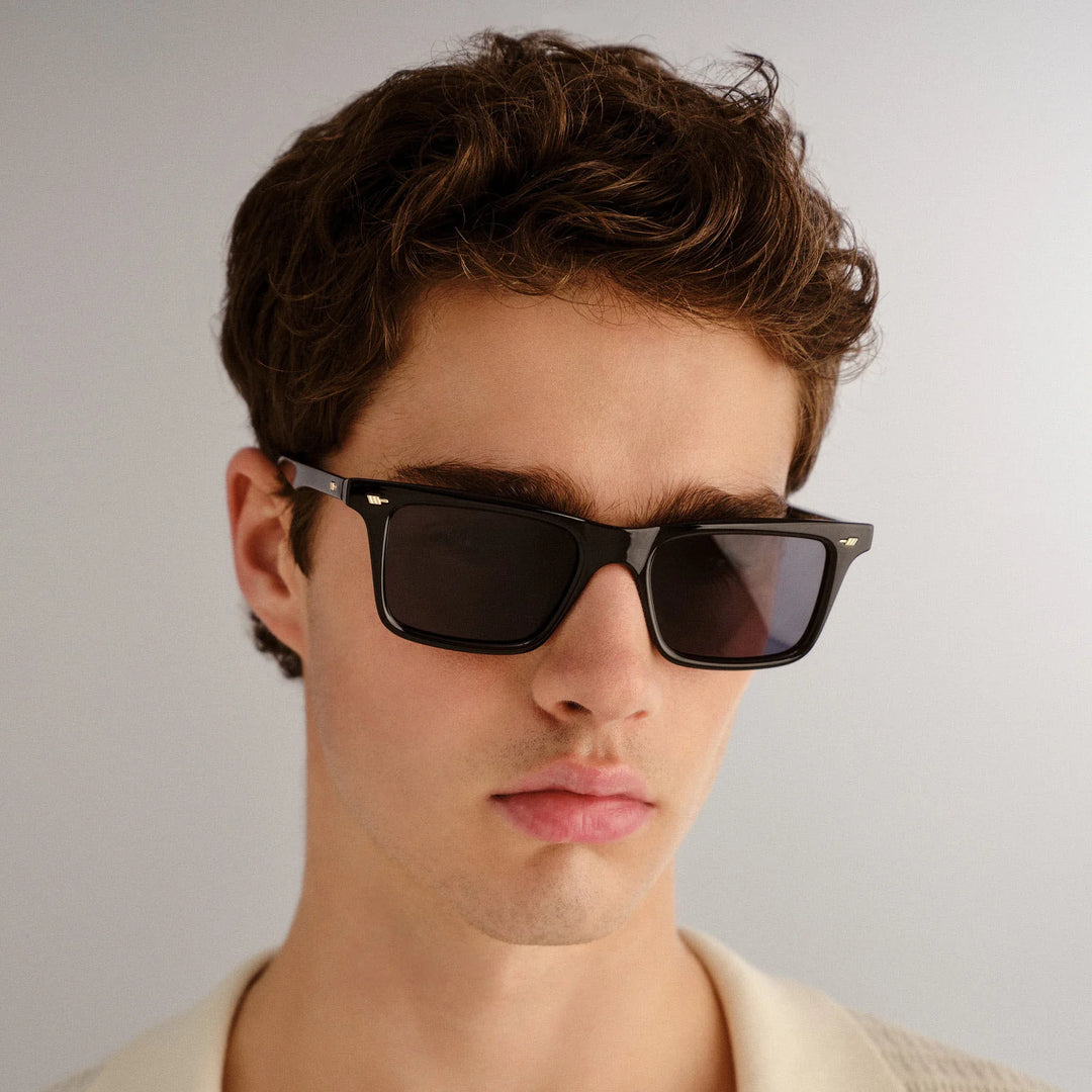 Le Specs Broski Sunglasses - Black Smoke Mono