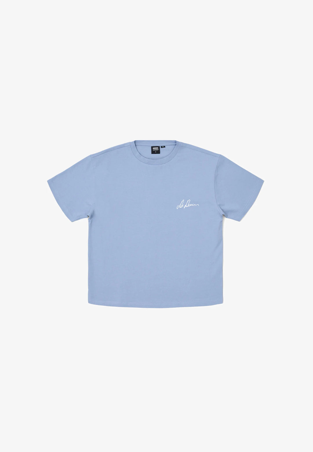 Dr Denim Bace Tee-Zen Blue Script