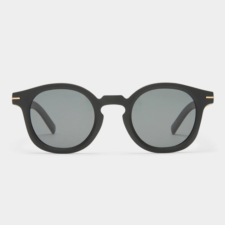 Le Specs Hoodwinked Sunglasses - Matte Black Polarised