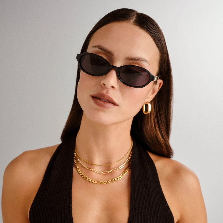 Le Specs Lunita Sunglasses - Black