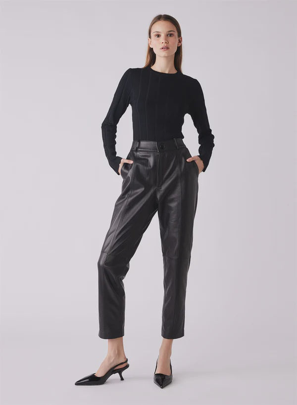 Esmaee Avenue Crew Neck Sweater - Black