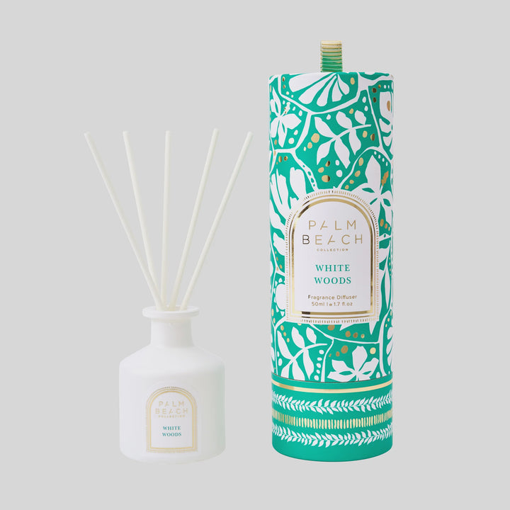 Palm Beach Collection Mini Diffuser 50ml - White Woods