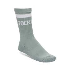 Birkenstock Cotton Tennis Sock - Pure Sage/White