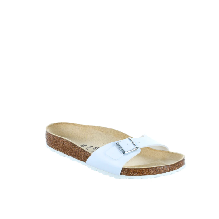 Birkenstock Madrid White Birko-Flor Narrow