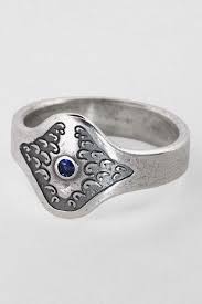 Sue The Boy Once In A Blue Moon Ring - Sterling Silver