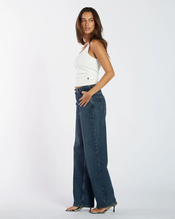 Dr Denim Hill Low Jean - Canyon Dark Used