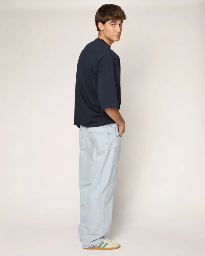 Dr Denim Omar Relaxed Jean - Stream Superlight Retro Contrast