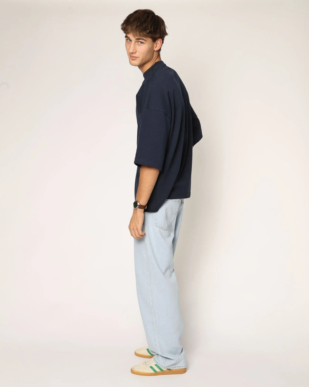 Dr Denim Omar Relaxed Jean - Stream Superlight Retro Contrast