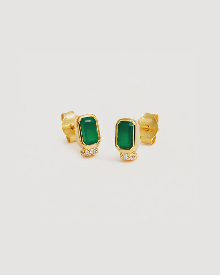 By Charlotte Strength Within Stud Earrings - 18k Gold Vermeil