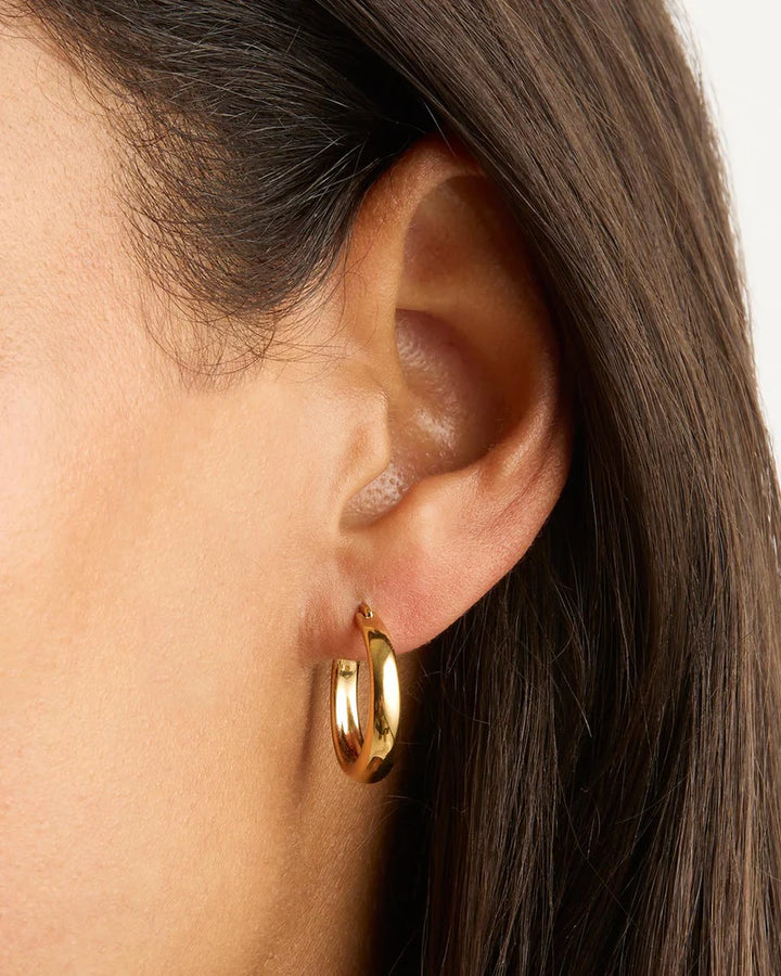 By Charlotte Infinite Horizon Large Hoops - 18k Gold Vermeil