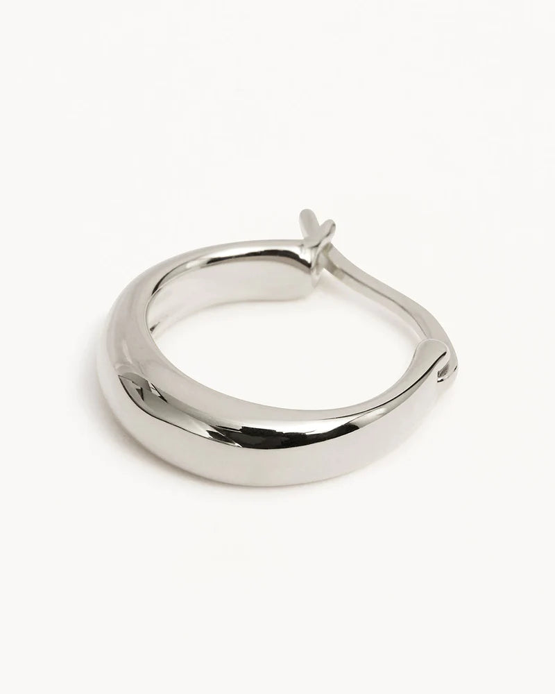 By Charlotte Infinite Horizon Small Hoops - Sterling Silver