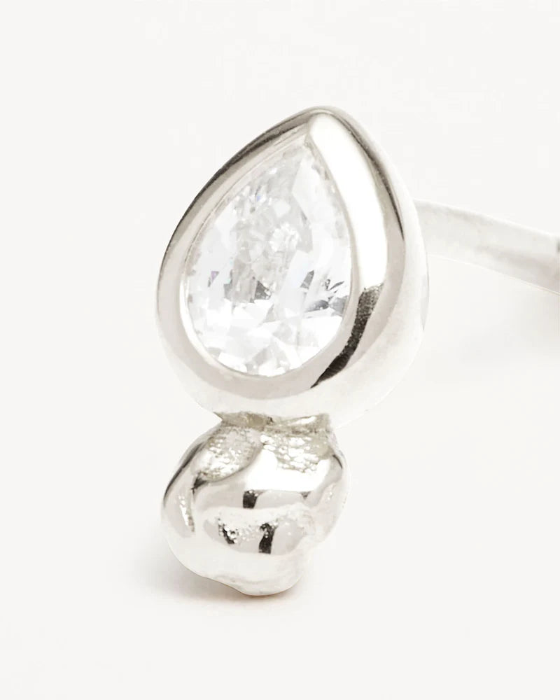 By Charlotte Adore You Stud Earrings - Sterling Silver