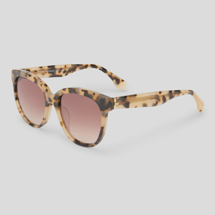 Le Specs Maiden Sunglasses - Dalmation Tort