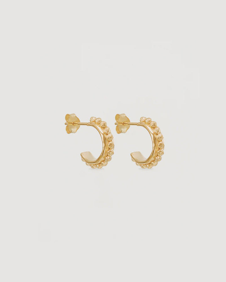 By Charlotte Karma Hoops - 18k Gold Vermeil