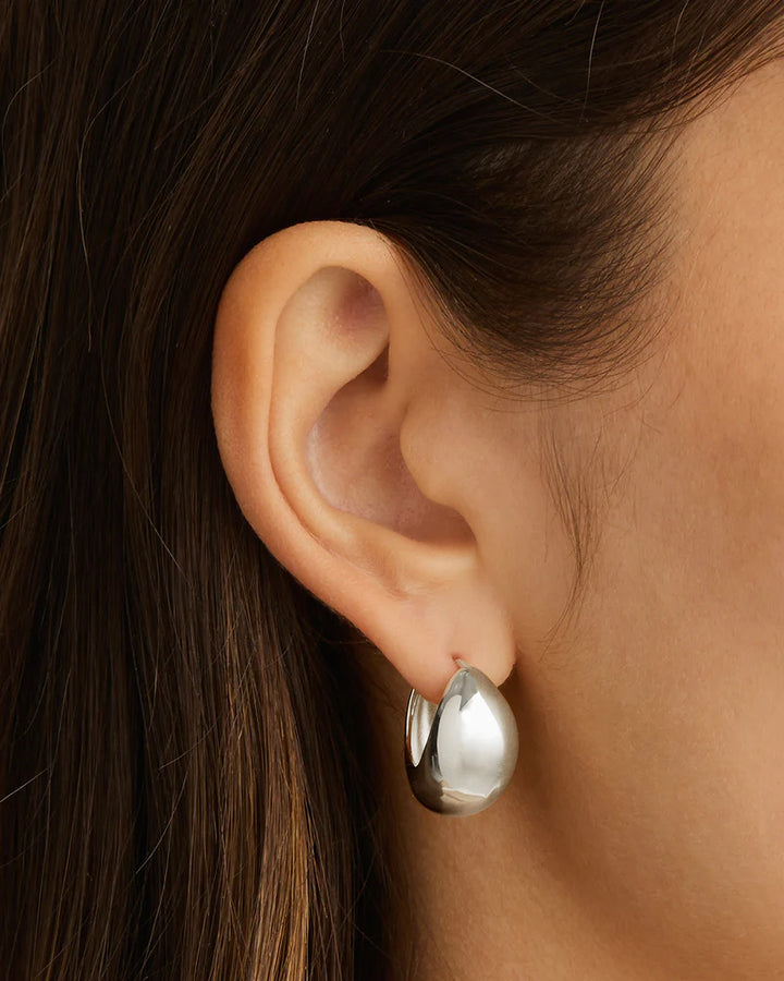 By Charlotte Sunkissed Large Hoops - Sterling Silver