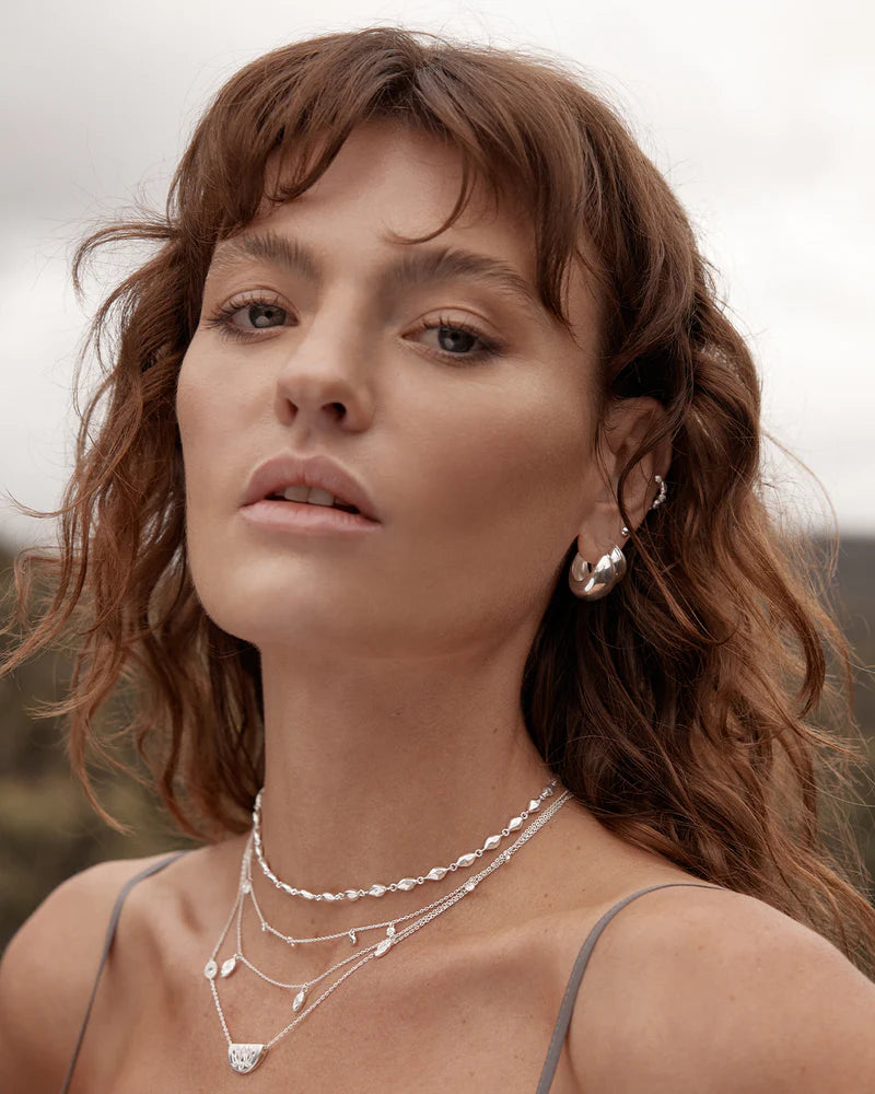 By Charlotte Sunkissed Large Hoops - Sterling Silver