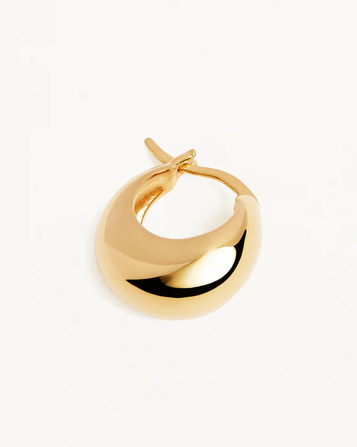 By Charlotte Sunkissed Small Hoops - 18k Gold Vermeil