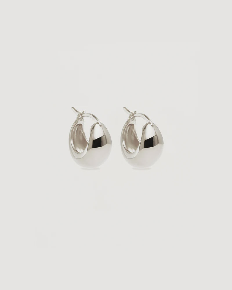 By Charlotte Sunkissed Small Hoops - Sterling Silver