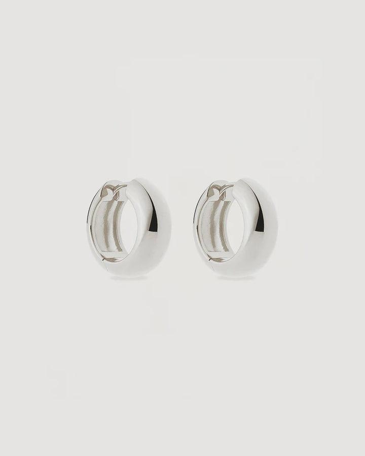 By Charlotte Sterling Silver Bold Small Hoops