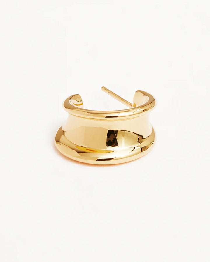 By Charlotte 18k Gold Vermeil Muse Large Hoops