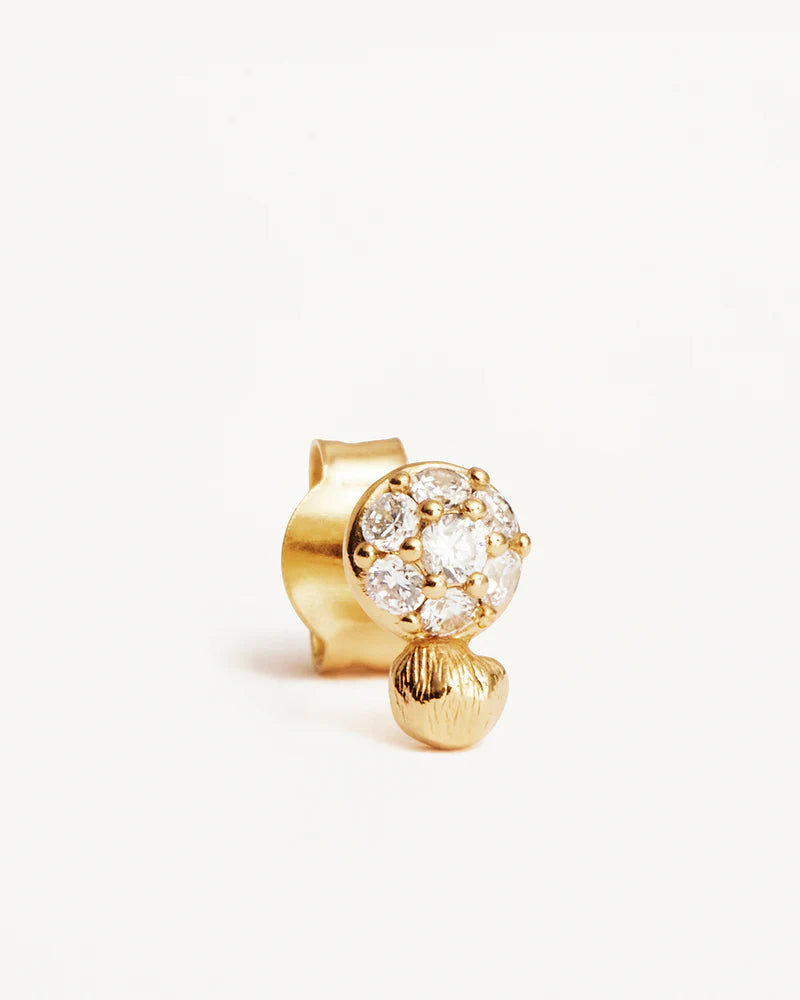 By Charlotte 18k Gold Vermeil Stardust Soul Stud Earrings