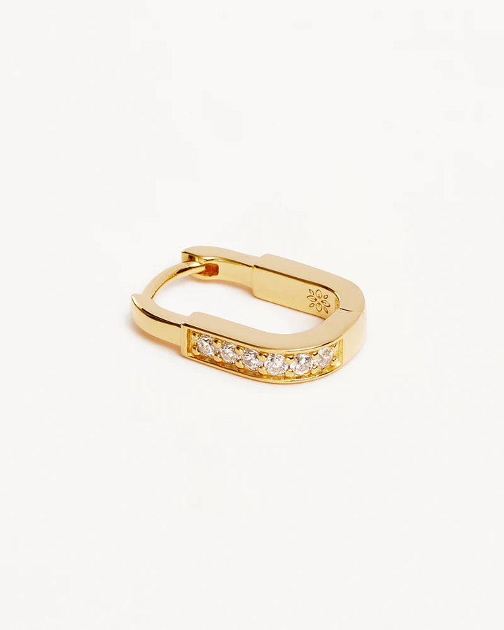 By Charlotte Connection Hoops - 18k Gold Vermeil