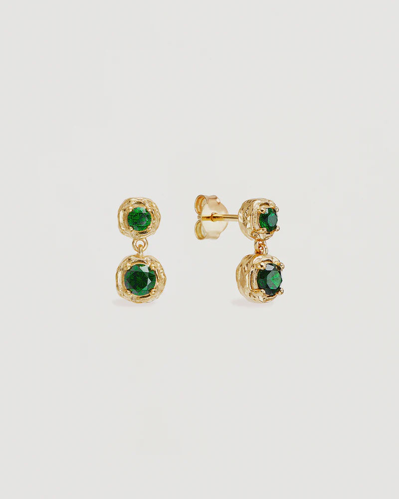 By Charlotte Depth Of You Drop Earrings - 18k Gold Vermeil