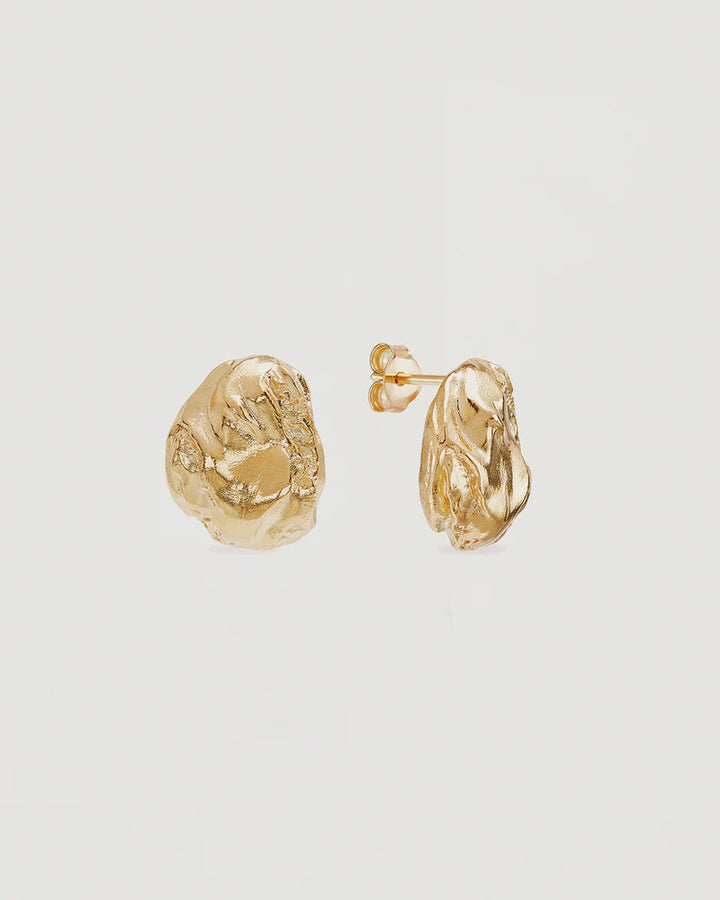 By Charlotte Drift Drop Earrings - 18k Gold Vermeil