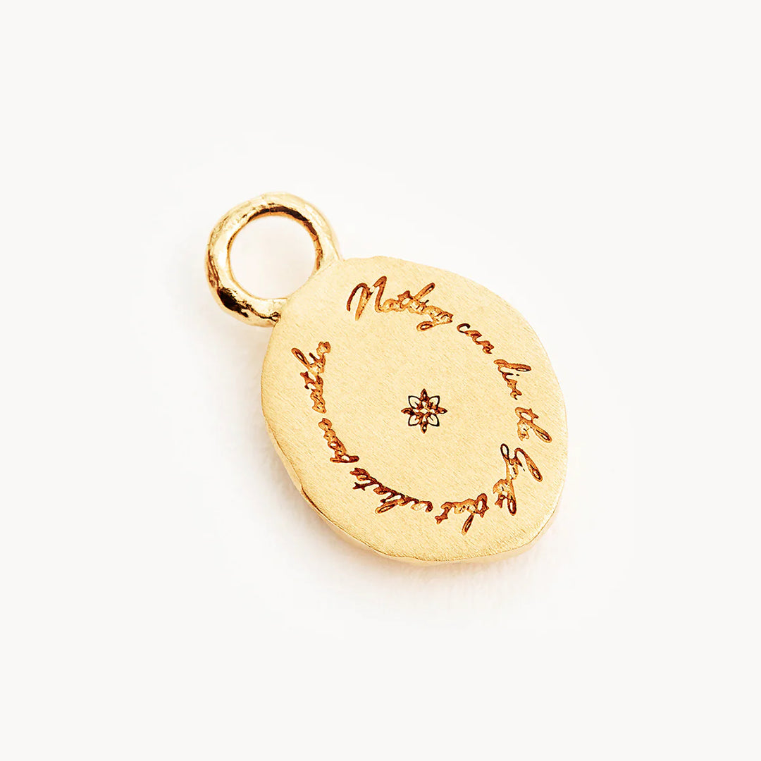 By Charlotte North Star Hoops - 18k Gold Vermeil
