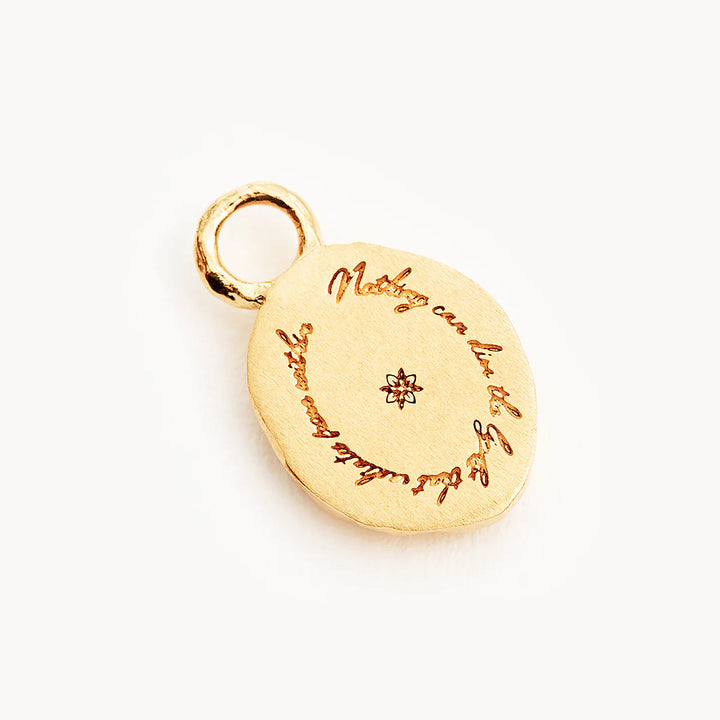 By Charlotte North Star Hoops - 18k Gold Vermeil