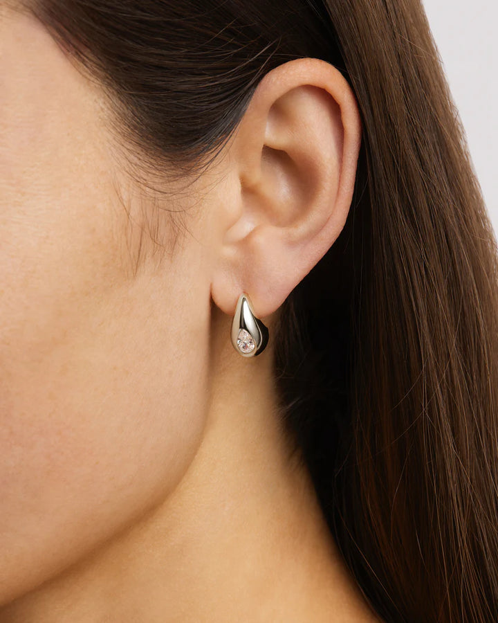 By Charlotte Sterling Silver Dewdrop Small Earrings