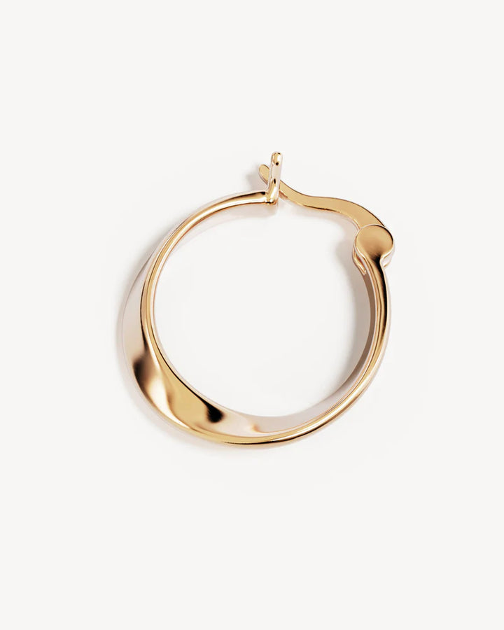By Charlotte Return To Love Hoops - 18K Gold Vermeil