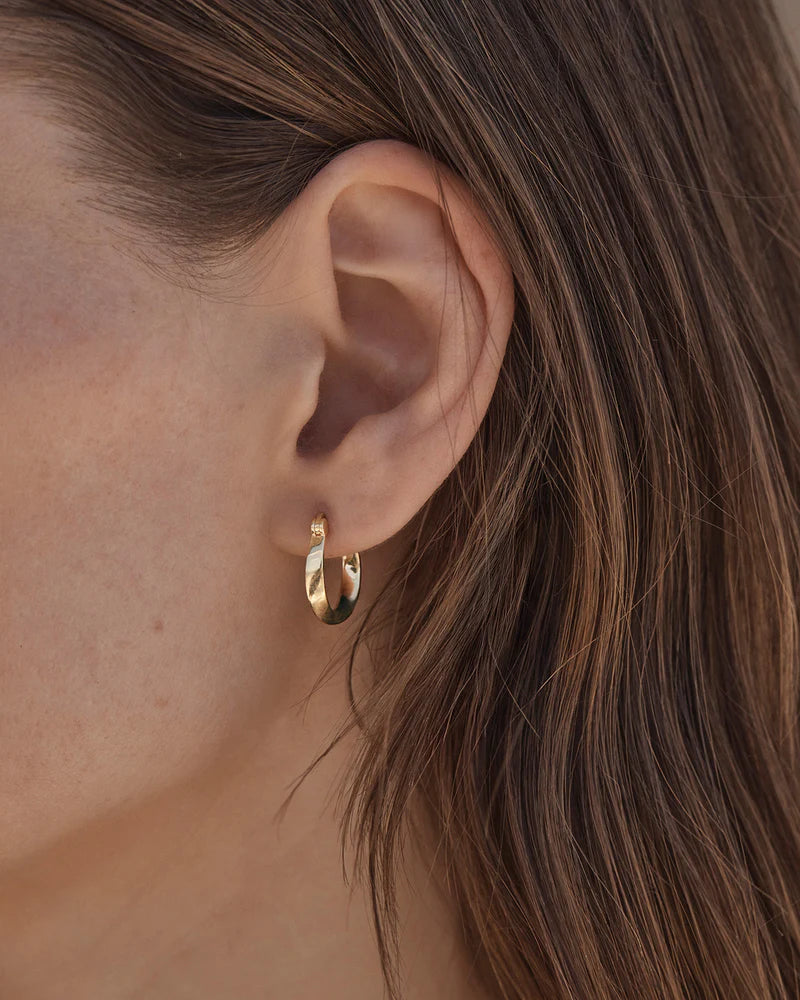 By Charlotte Return To Love Hoops - 18K Gold Vermeil