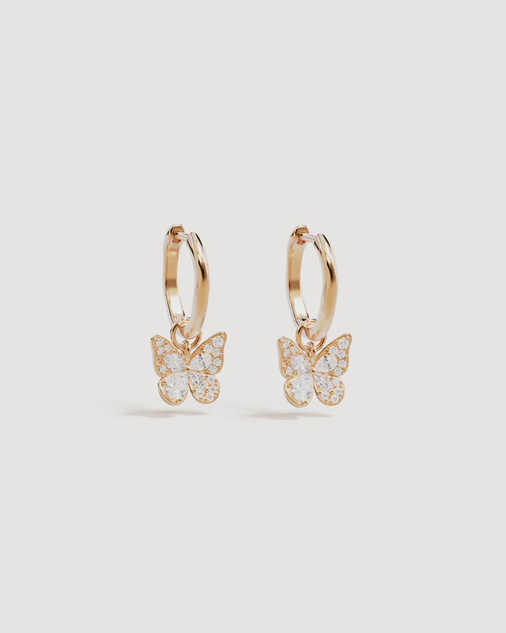 By Charlotte I Believe, I Become Hoops - 18k Gold Vermeil