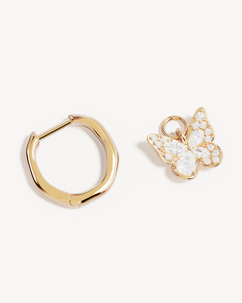 By Charlotte I Believe, I Become Hoops - 18k Gold Vermeil