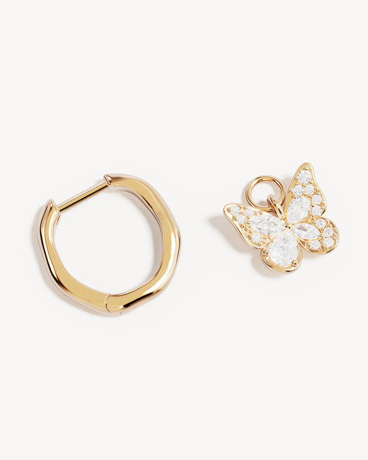 By Charlotte I Believe, I Become Hoops - 18k Gold Vermeil