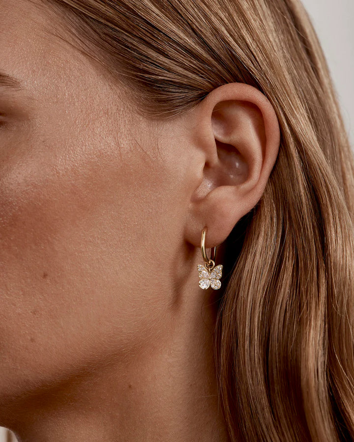 By Charlotte I Believe, I Become Hoops - 18k Gold Vermeil