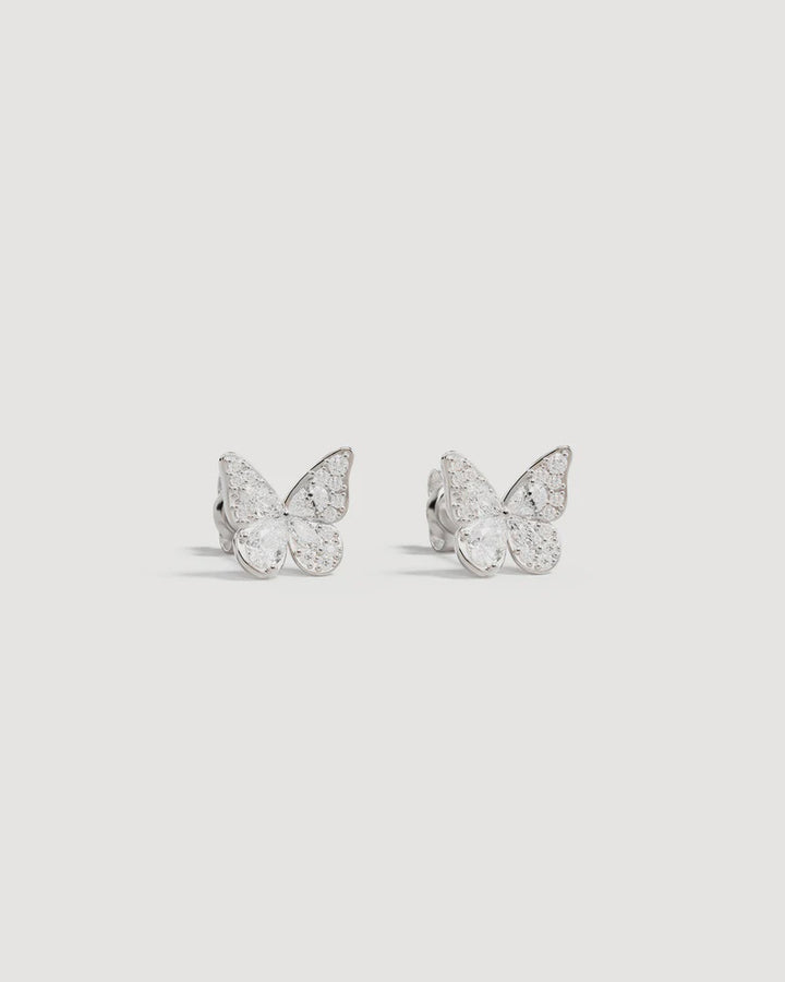 By Charlotte I Believe, I Become Stud Earrings - Sterling Silver