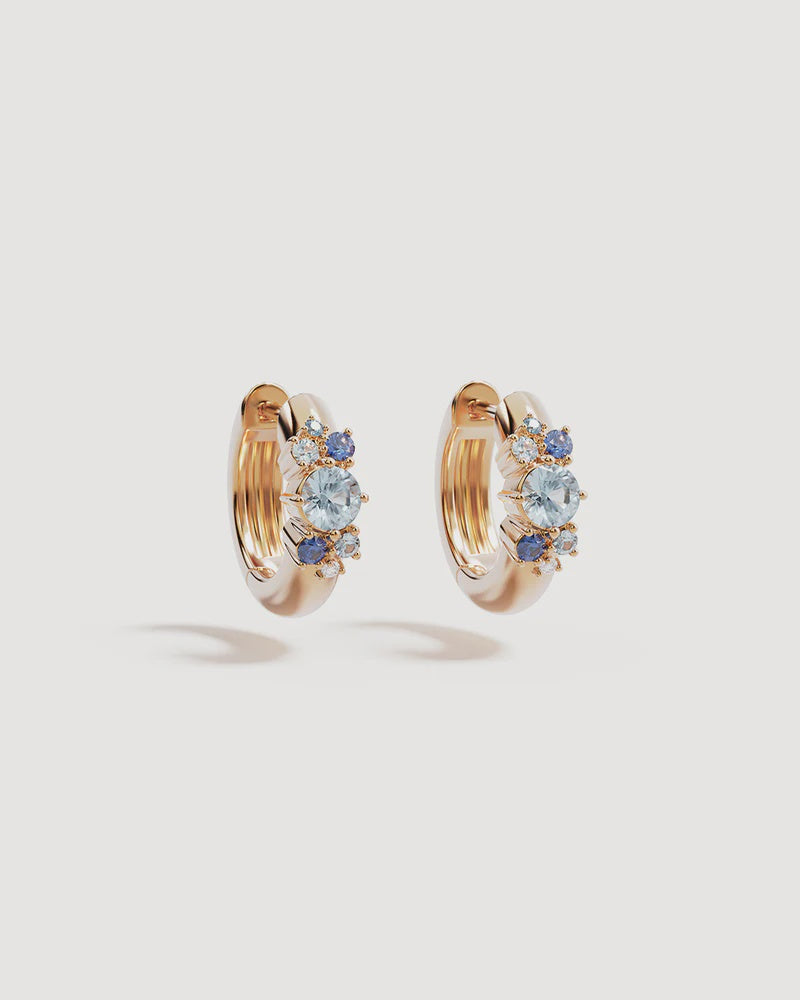 By Charlotte I Breathe, I Become Hoops - 18k Gold Vermeil