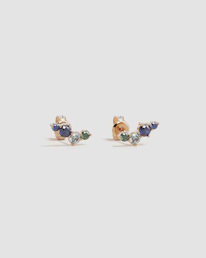 By Charlotte Endless Skies Stud Earrings - 18k Gold Vermeil
